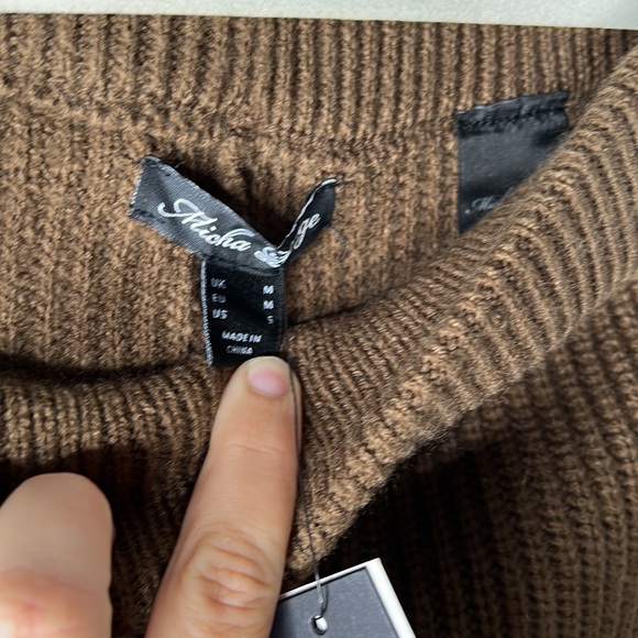 Micha Lounge split front tunic two-piece set wide leg culotte pants Coord Set - Picture 12 of 12